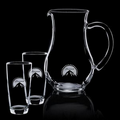 43 Oz. Carberry Pitcher w/ 2 Hiball Glasses
